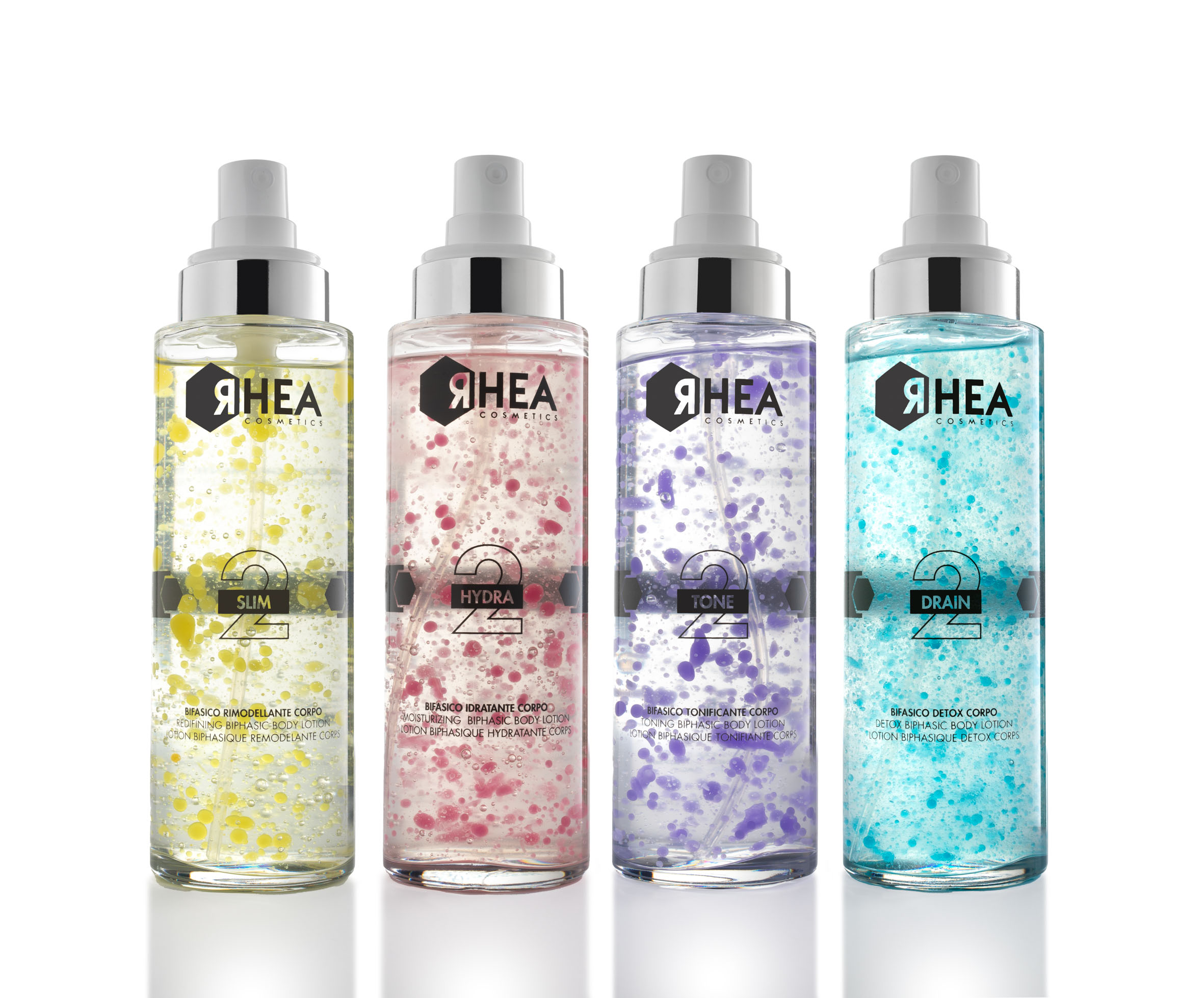 Двофазний детокс-лосьйон для тіла RHEA Cosmetics 2Drain